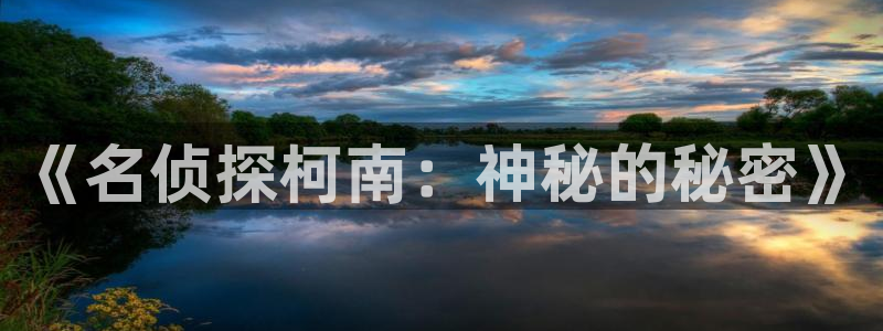 歪歪漫画免费观看漫画大全：《名侦探柯南：神秘的秘密》
